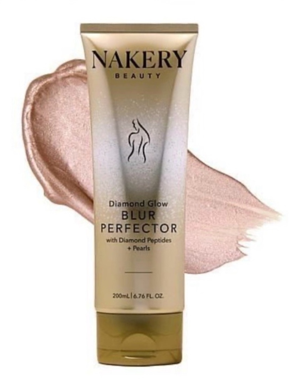 New Nakery Beauty Diamond Glow Blur Perfector Diamond Peptides + Pearls Glow